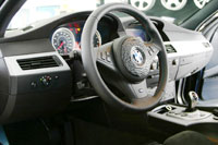 BMW M5 steering