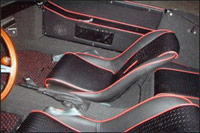 Porsche Speedster 356 seating