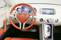 Acura steering wheel