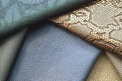 Stylized leather with heat-distribution technology